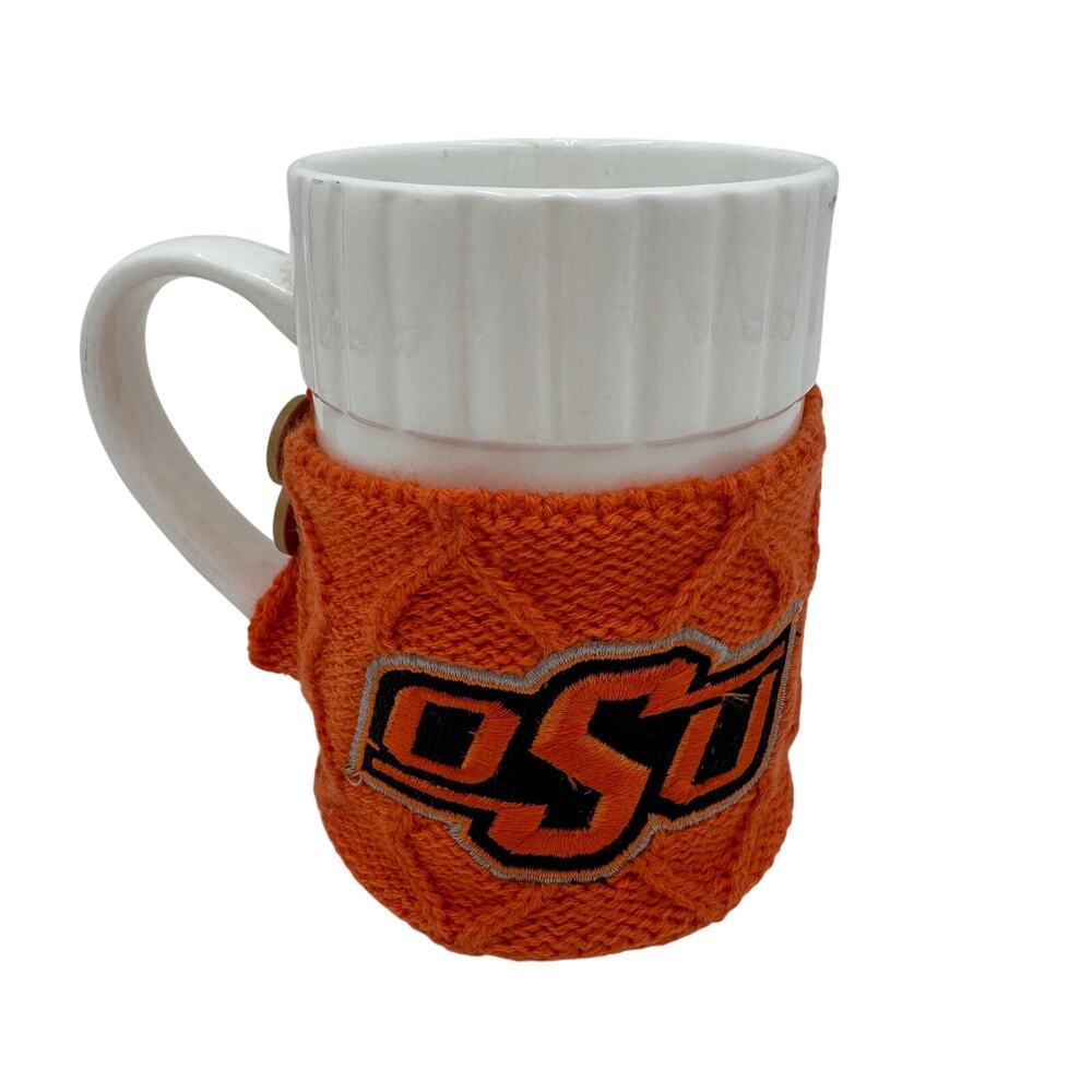 OSU Sweater Coozie and Mug Oklahoma State University